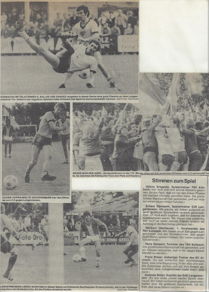 1.Mannschaft 1977-78 Entscheidungsspiel Nr.2 Bilder