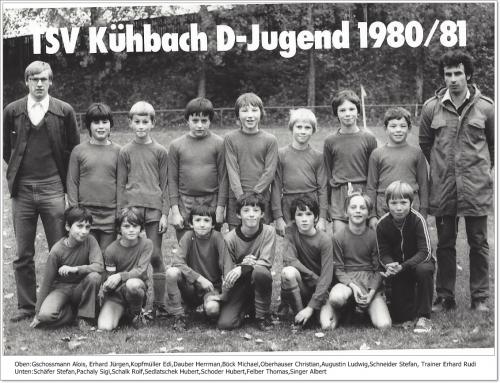 D-Jugend 1980-81