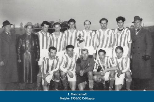 Meister 1.Mannschaft 1955