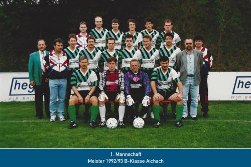 Meister 1.Mannschaft 1993