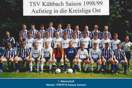 Meister 1.Mannschaft 1999