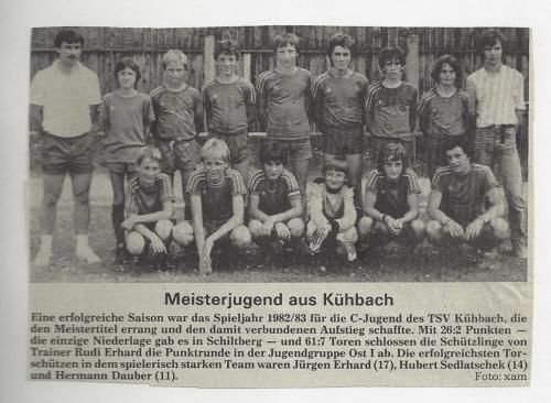 Meister C-Jugend 1982-83
